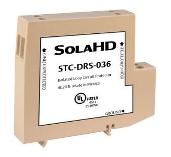 SolaHD STCDRS036 DIN RAIL SINGLE PAIR TVSS 36V